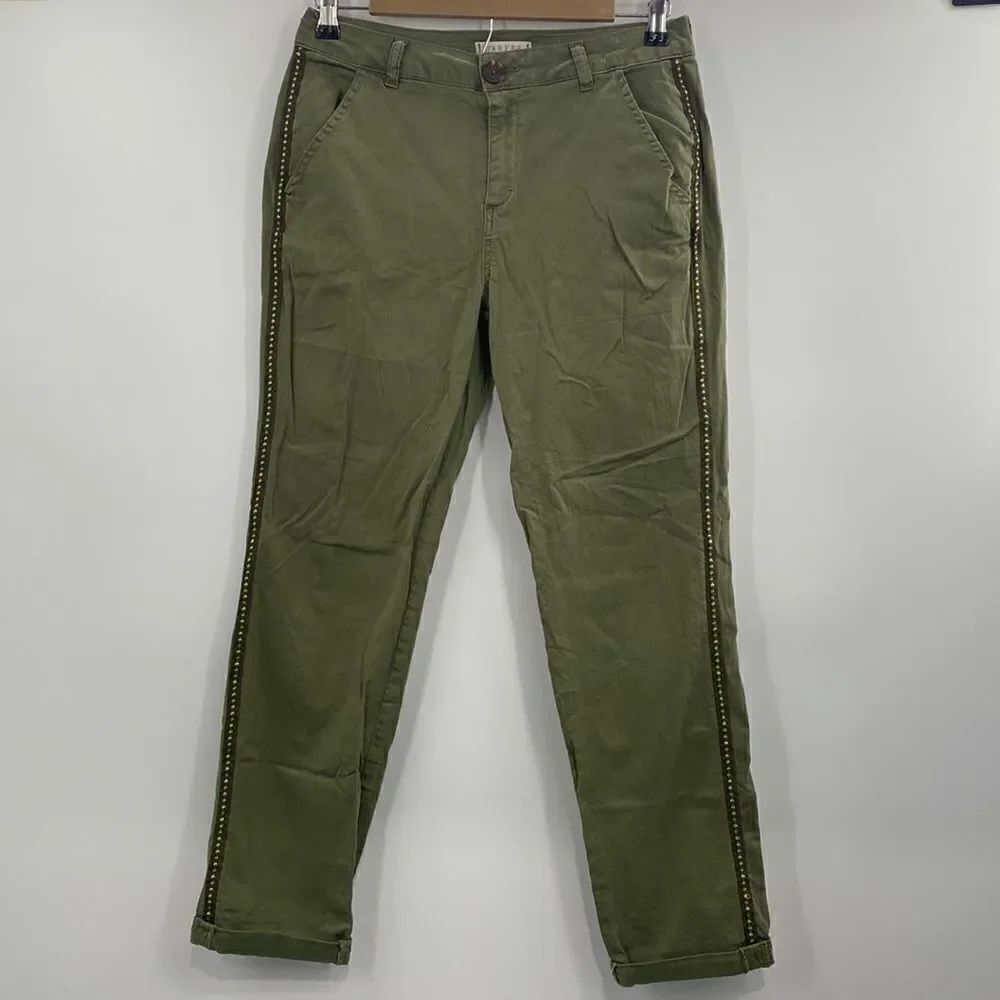 3For$20 Harper Heritage Mid Rise Straight Crop Pants size size: small